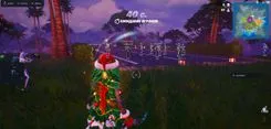 Ghost Full Fortnite player ESP in the pre-match lobby: skeletons with nicknames, distance and platform tags (PS5, XSX, WIN), bots tagged AI, aimbot FOV circle, radar and spectator list