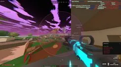 Unturned gameplay with the Medusa cheat — screenshot 1