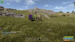 Rust gameplay with the SMG Chams cheat — screenshot 2