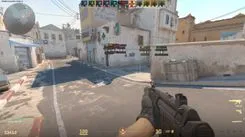Counter-Strike 2 (CS2) gameplay with the Arcane cheat — screenshot 2