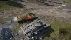 War Thunder gameplay with the Arcane cheat — screenshot 3