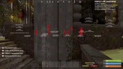 Rust gameplay with the SMG Chams cheat — screenshot 4