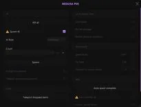 Interface of the EFT cheat by Medusa — section 10