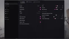 UDP menu for Rust on the Aimbot tab: visible only, NPC targeting, head bone, crosshair target, skip teammates, sleepers and wounded, FOV 60, smooth 6.0, sticky targeting with 250 ms switch delay