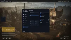 Ghost Wardogs menu, Settings tab: configs with create, delete, save, load, export and import, watermark, keybind indicator, shadow text, crosshair, menu key and DPI scale