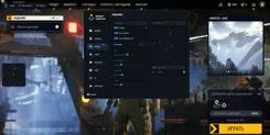 Ghost for ARC Raiders menu on the Radar tab: outline and background on, circle point style, size, distance, point size and zoom sliders, radar preview and the Compass Bar switch