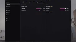 UDP menu for Rust on the Recoil & input tab: RCS with vertical 0.80 and horizontal 0.60, No recoil at 100% X and Y and No sway, both marked risky