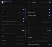 Interface of the Escape From Tarkov cheat by Medusa Lite — section 4