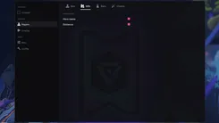 UDP menu for Overwatch on the Players Info tab with hero name and distance