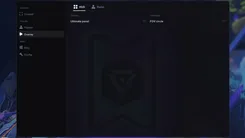 UDP menu for Overwatch on the HUD tab with the ultimate panel and FOV circle switches