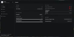 Interface of the Sea of Thieves cheat by Arcane