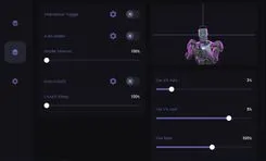 Interface of the Valorant cheat by Memez — section 1