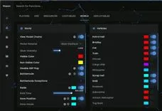 Interface of the Rust cheat by Mason Internal — section 7