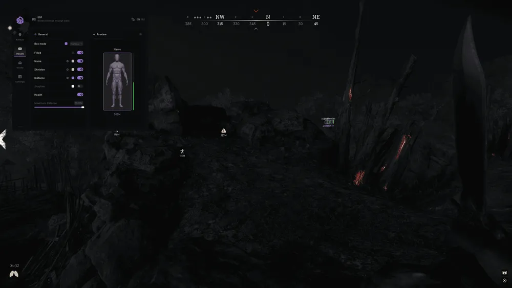 Hunt gameplay with the SMG cheat — screenshot 1