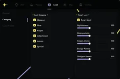 Interface of the Apex Legends cheat by Ancient — Section number 5