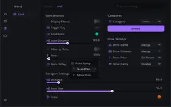 Interface of the Delta Force cheat by Ancient — Section number 8