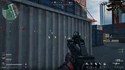 Delta Force gameplay with the Unnamed cheat — enemies are visible through walls at a great distance.