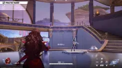 Marvel Rivals gameplay with the Unnamed cheat — rage functionality demonstration in start zone