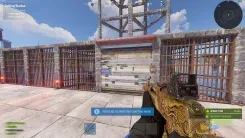 Rust gameplay with the Ancient cheat — demonstration of the possibility to check loot and players through the walls
