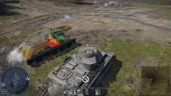 War Thunder gameplay with the Arcane cheat — screenshot 1