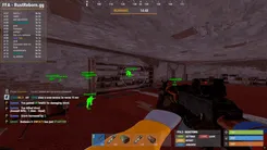 Rust gameplay with the Mason Internal cheat — screenshot 1