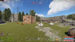 Rust gameplay with the Memez External cheat — screenshot 2