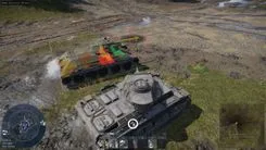 War Thunder gameplay with the Arcane cheat — screenshot 2