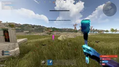 Rust gameplay with the Memez Internalx cheat — screenshot 2