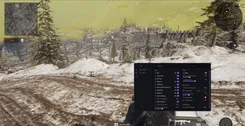 Call of Duty: Warzone gameplay with the Ancient cheat — demonstration of cheat interface exacly ingame