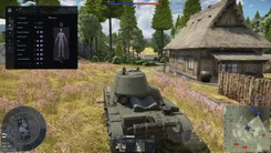 War Thunder gameplay with the SMG cheat — screenshot 3