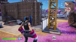 Fortnite gameplay with the Arcane cheat — screenshot 4