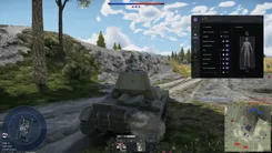 War Thunder gameplay with the SMG cheat — screenshot 4