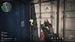 Delta Force gameplay with the Unnamed cheat — checking ally to know his position
