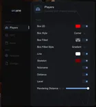 Interface of the Dark and Darker cheat by Arcane