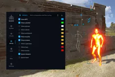Interface of the Rust cheat by Mason (full) — section 1