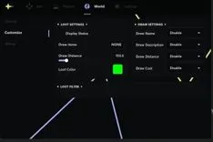 Interface of the Arena Breakout: Ifinite cheat by Ancient — section 1