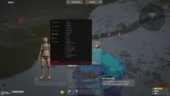Interface of the Rust cheat by Memez — section 1