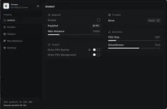 Interface of the Hell Let Loose cheat by Arcane