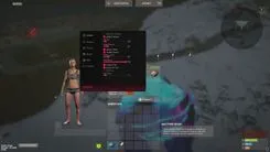 Interface of the Rust cheat by Memez — section 4