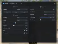 Interface of the CS2 cheat by Mason — section 4
