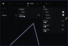 Interface of the Unturned cheat by Ancient — Section number 6