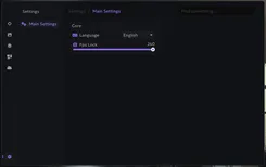 Interface of the Escape From Tarkov cheat by Ancient — settings section