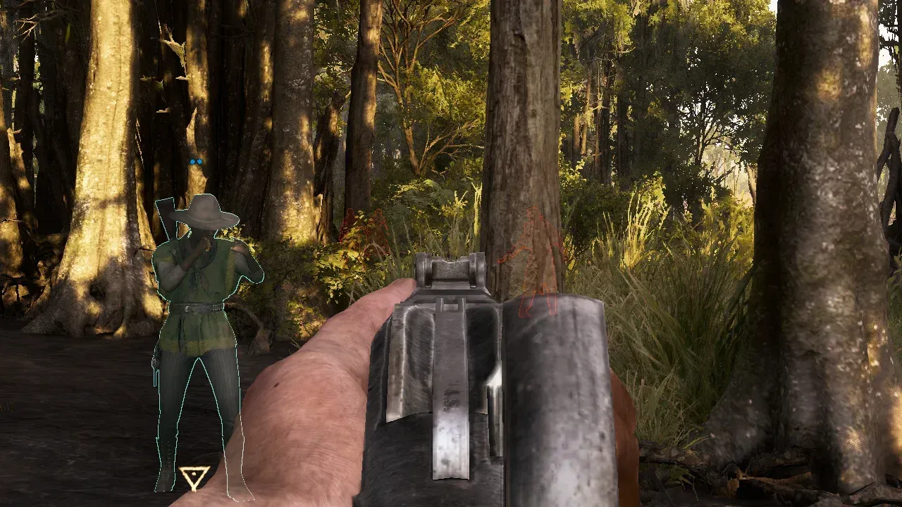 Hunt: Showdown gameplay with the Phoenix cheat — screenshot 6