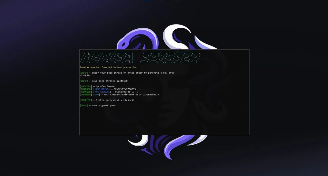 Spoofer preview