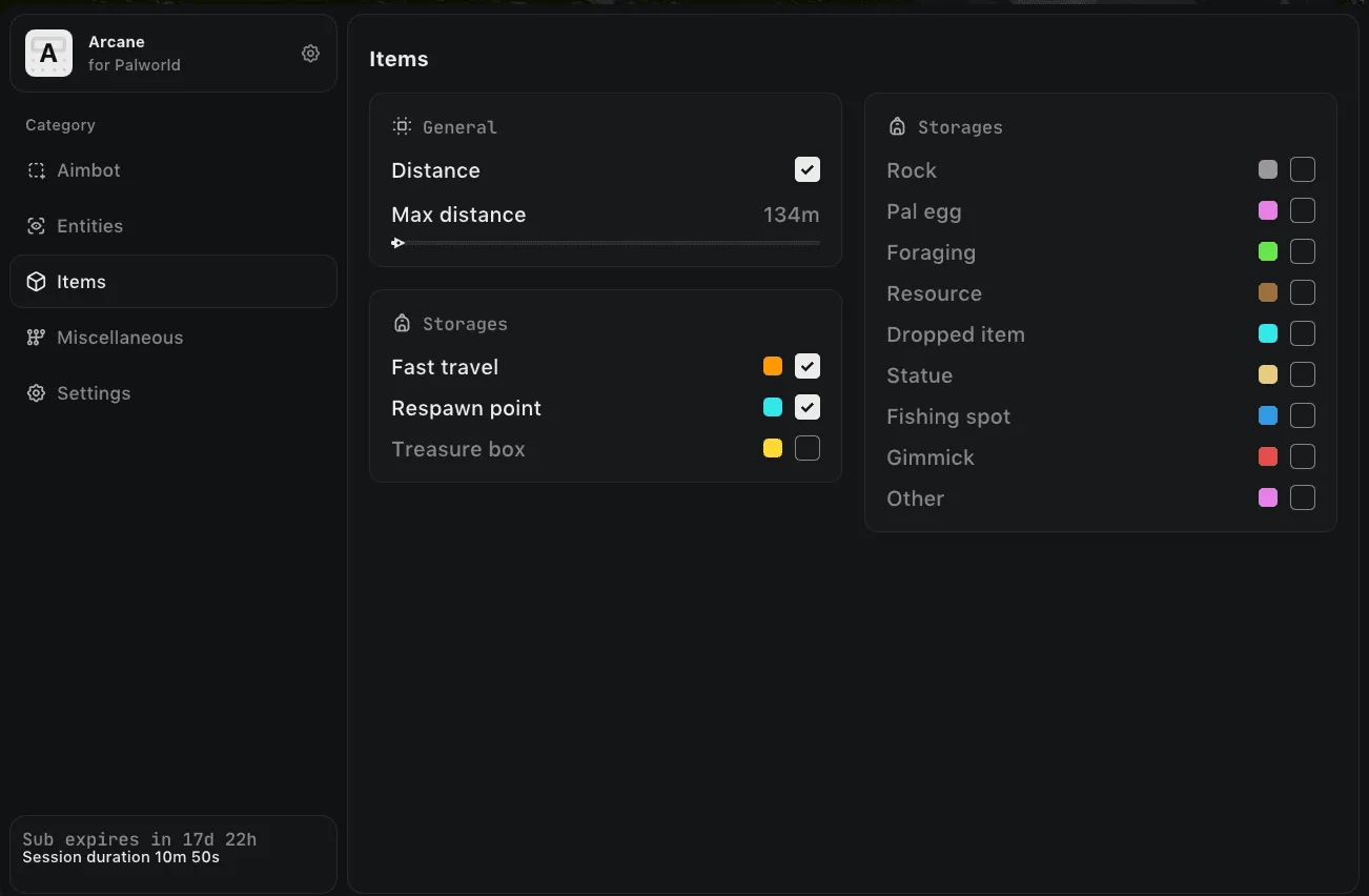 Cheat screenshot