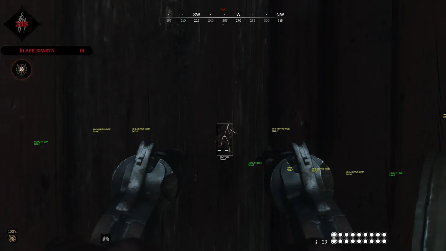 Hunt: Showdown gameplay with the Phoenix Full cheat — screenshot 2