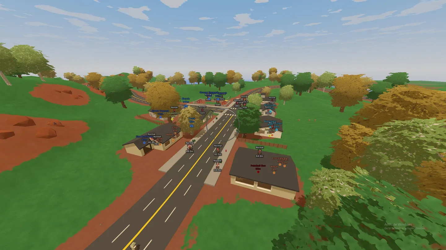 Unturned gameplay with the Arcane cheat — screenshot 4