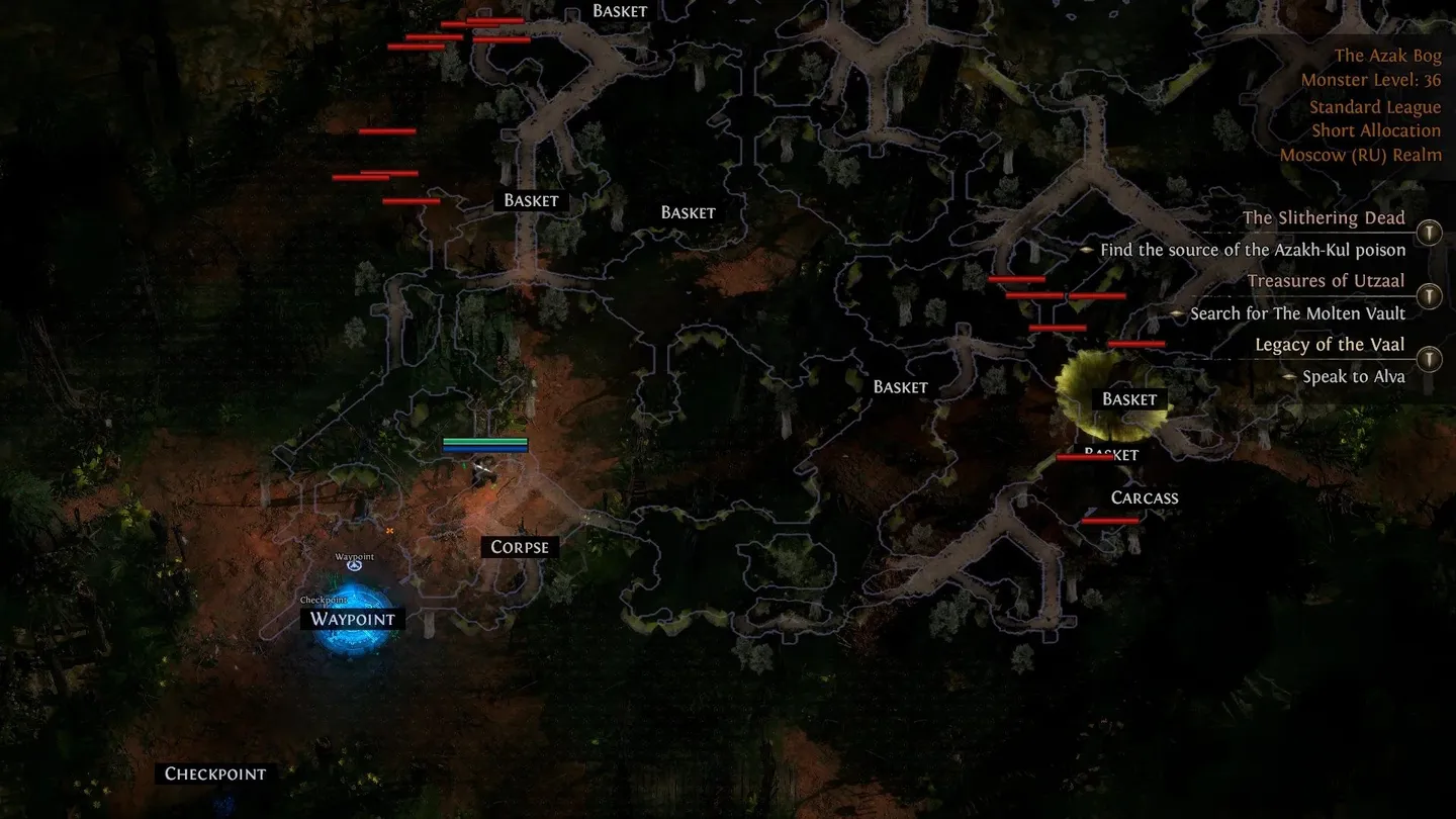 Path of Exile 2 gameplay with the Phoenix cheat — screenshot 4