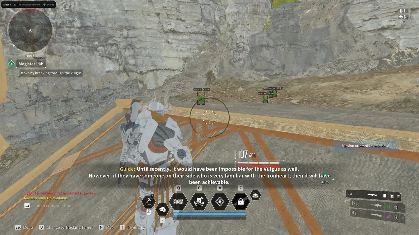 The First Descendant gameplay with the Arcane cheat — screenshot 5