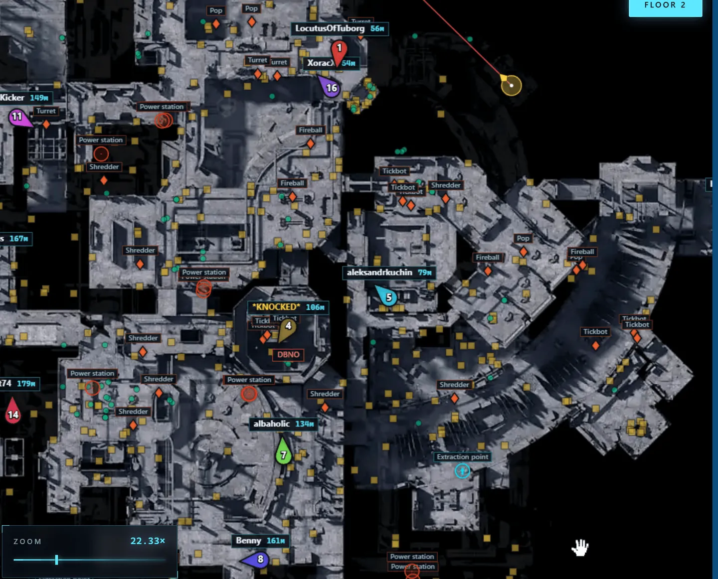Interface of the ARC Raiders cheat by Arcane — section 11